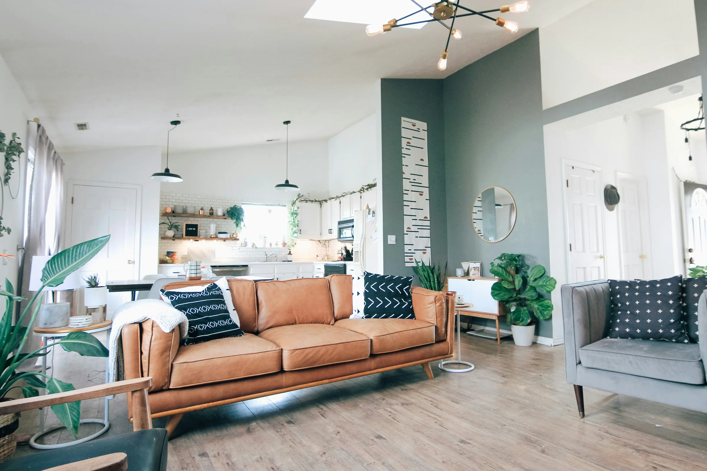 Kitchen knock-through project in Radlett
